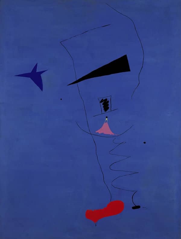 Blue Star, 1927 by Joan Miro