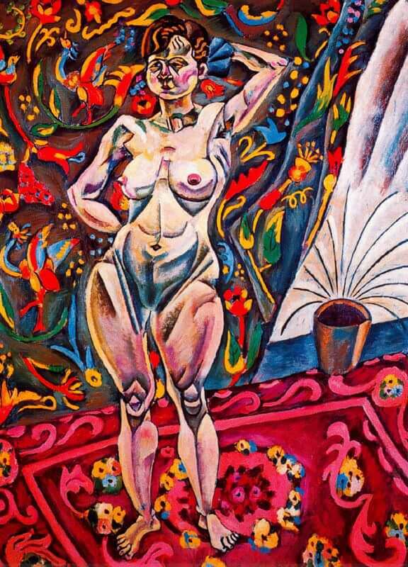 Standing Nude, 1918 by Joan Miro