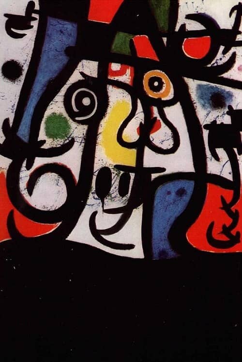 Woman and Birds, 1968 by Joan Miro