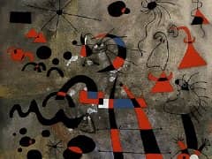 The Escape Ladder by Joan Miro