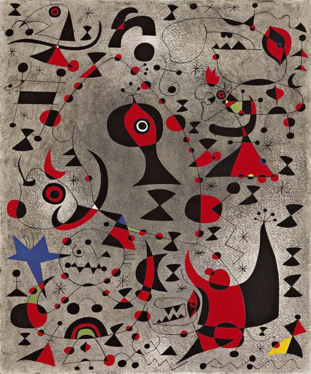 Constellation: Toward the Rainbow, 1941 by Joan Miro