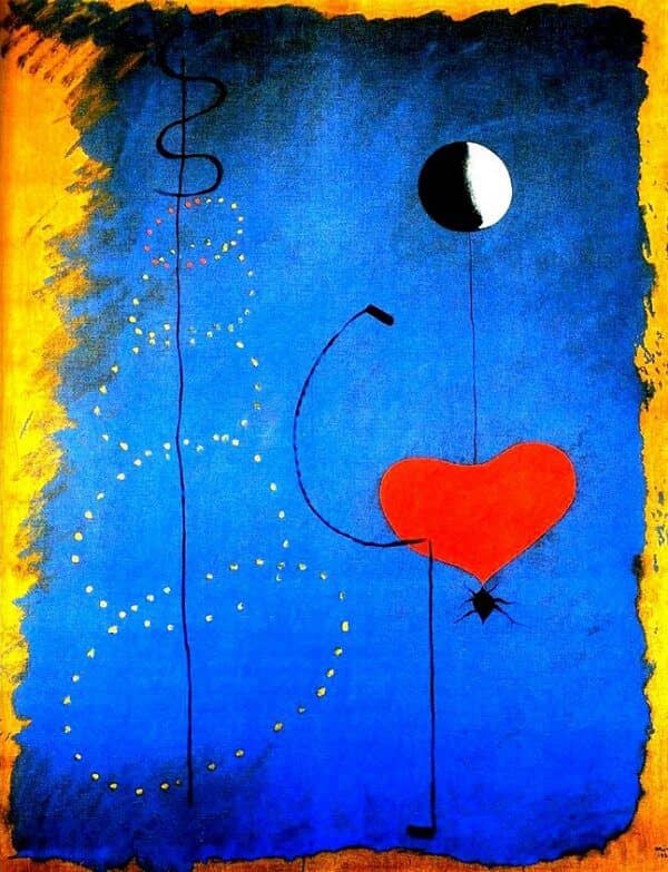 Dancer, 1925 by Joan Miro