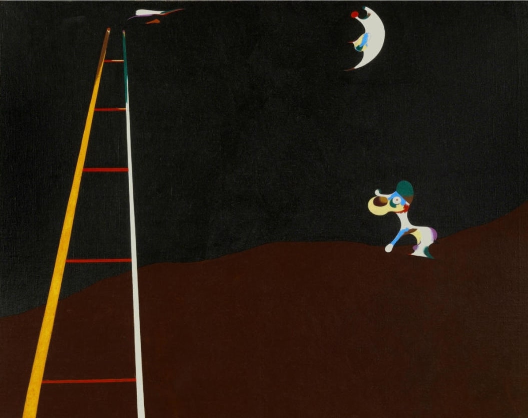 Dog Barking at the Moon, 1926 by Joan Miro