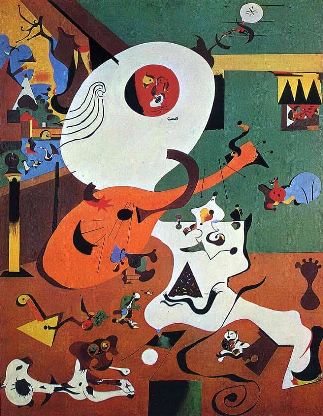 Dutch Interior I, 1928 by Joan Miro