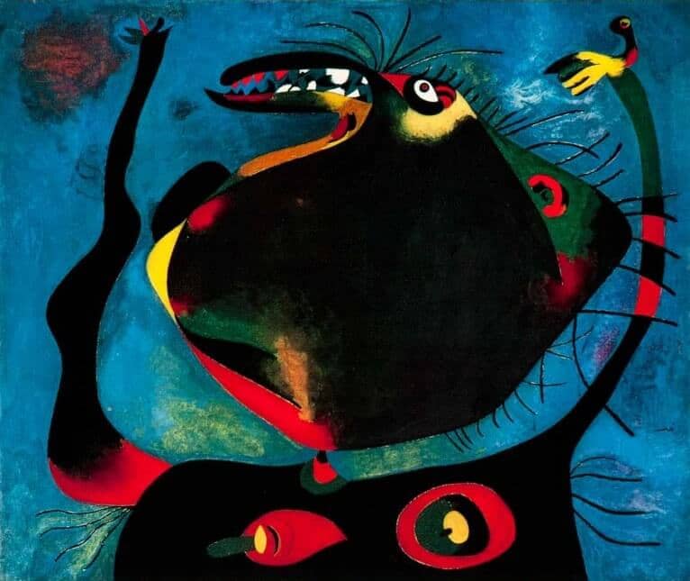 Head of a Woman, 1938 by Joan Miro