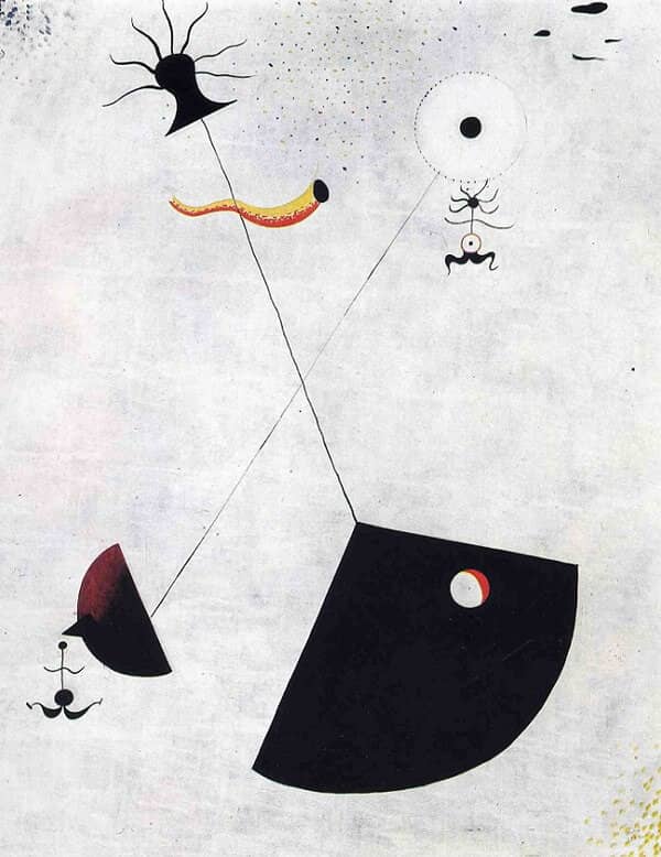 Maternity, 1924 by Joan Miro