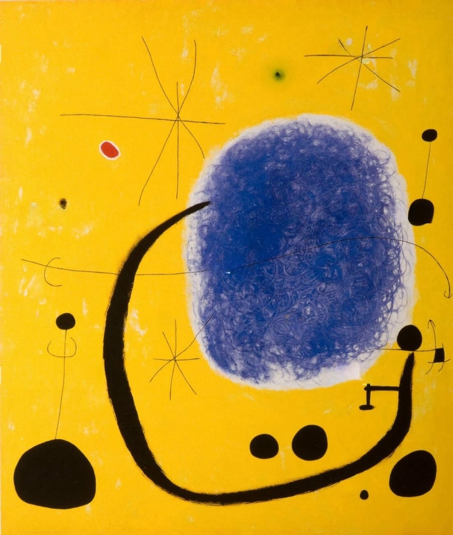 The Gold of the Azure, 1968 by Joan Miro