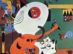 Dutch Interior I by Joan Miro