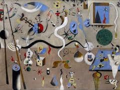 Harlequins Carnival by Joan Miro